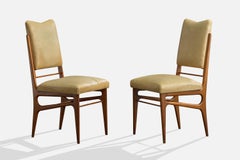 Móveis MOAB, Dining Room Chairs, Wood, Vinyl, Brazil, 1950s
