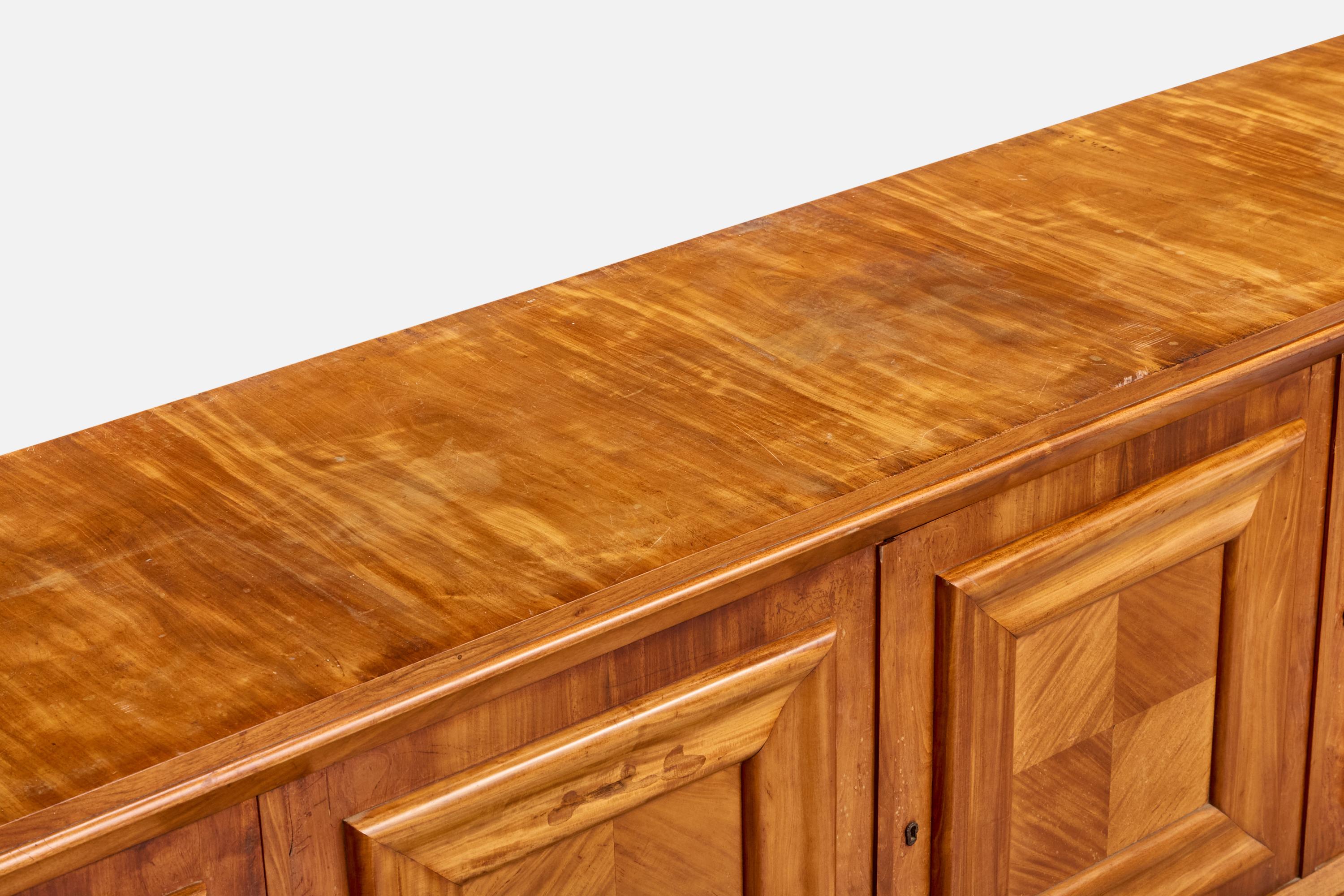 Metà XX secolo Móveis Paschoal Bianco, Credenza, Wood, Brasile, anni '50 in vendita