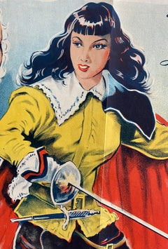 Movie poster for the 1953 Italian movie « Sul ponte dei sospiri »