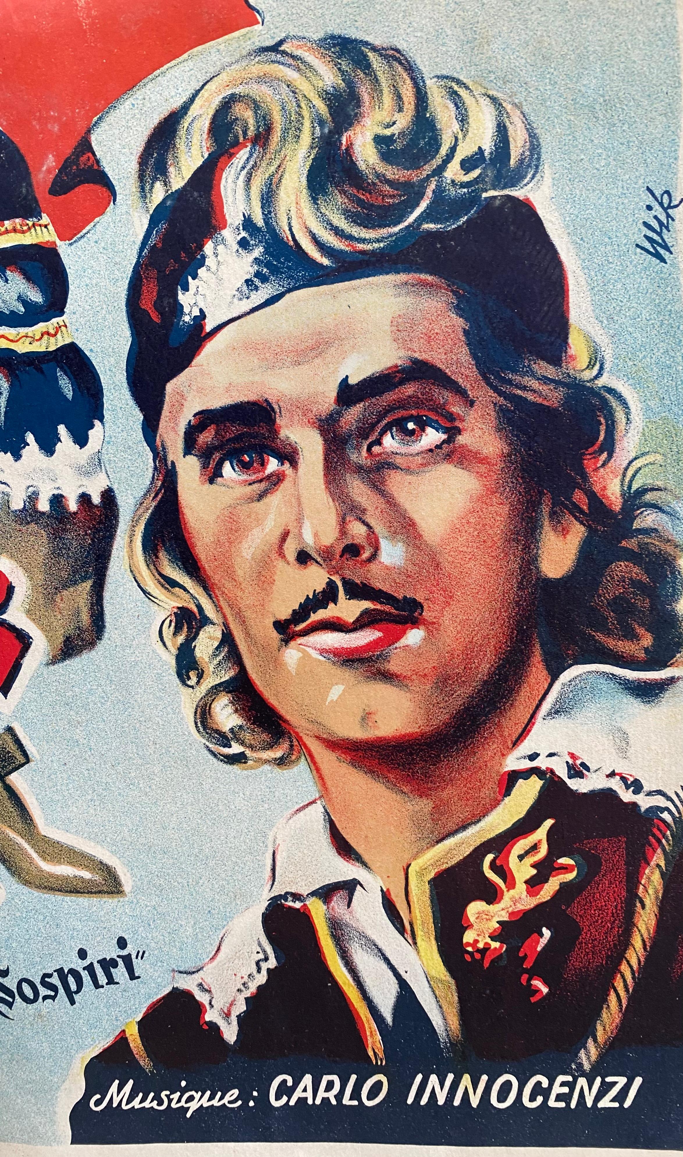 Autre Affiche du film italien de 1953 