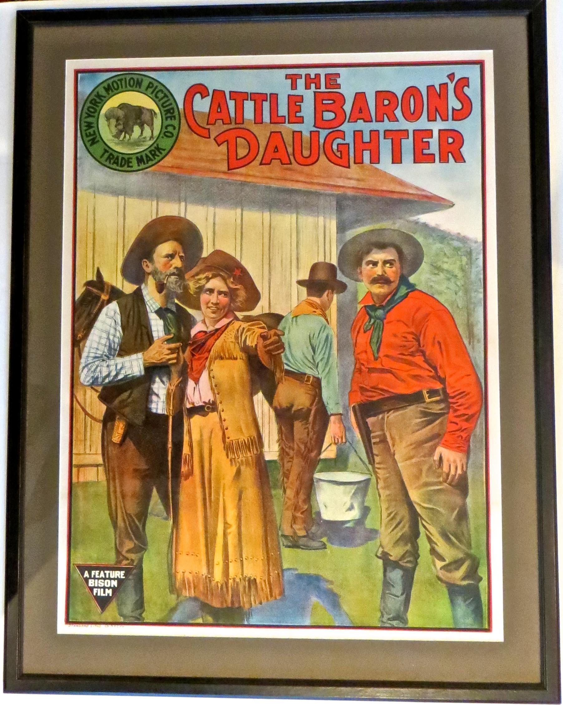 Early 20th Century Movie Poster 