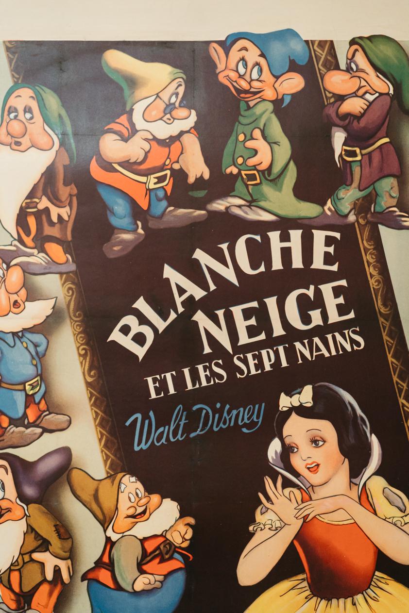 Movieposter Walt Disney, Blanche Neige Et Les Sept Nains 2