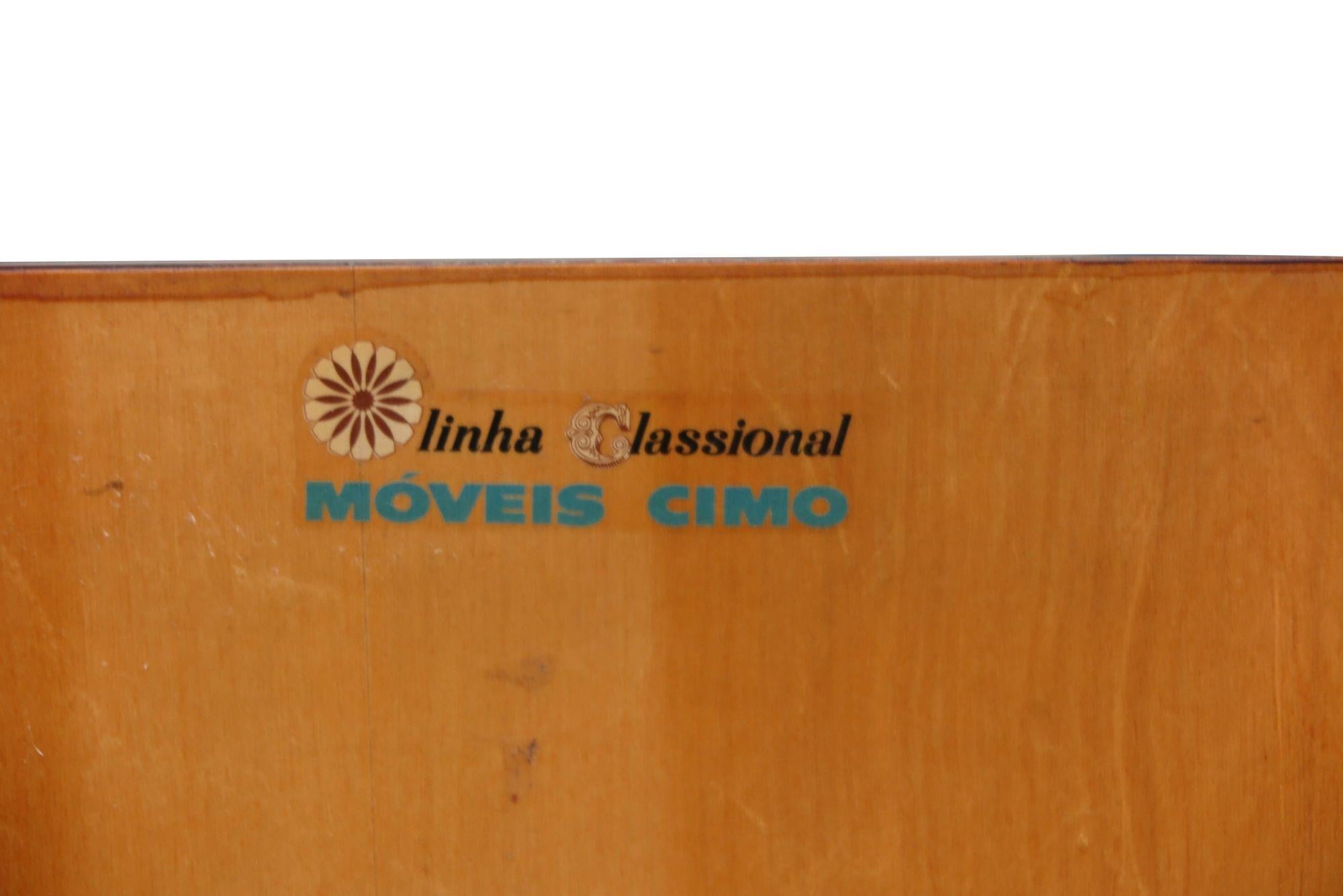 Movies Cimo Brazilian Modern Rosewood Credenza 4