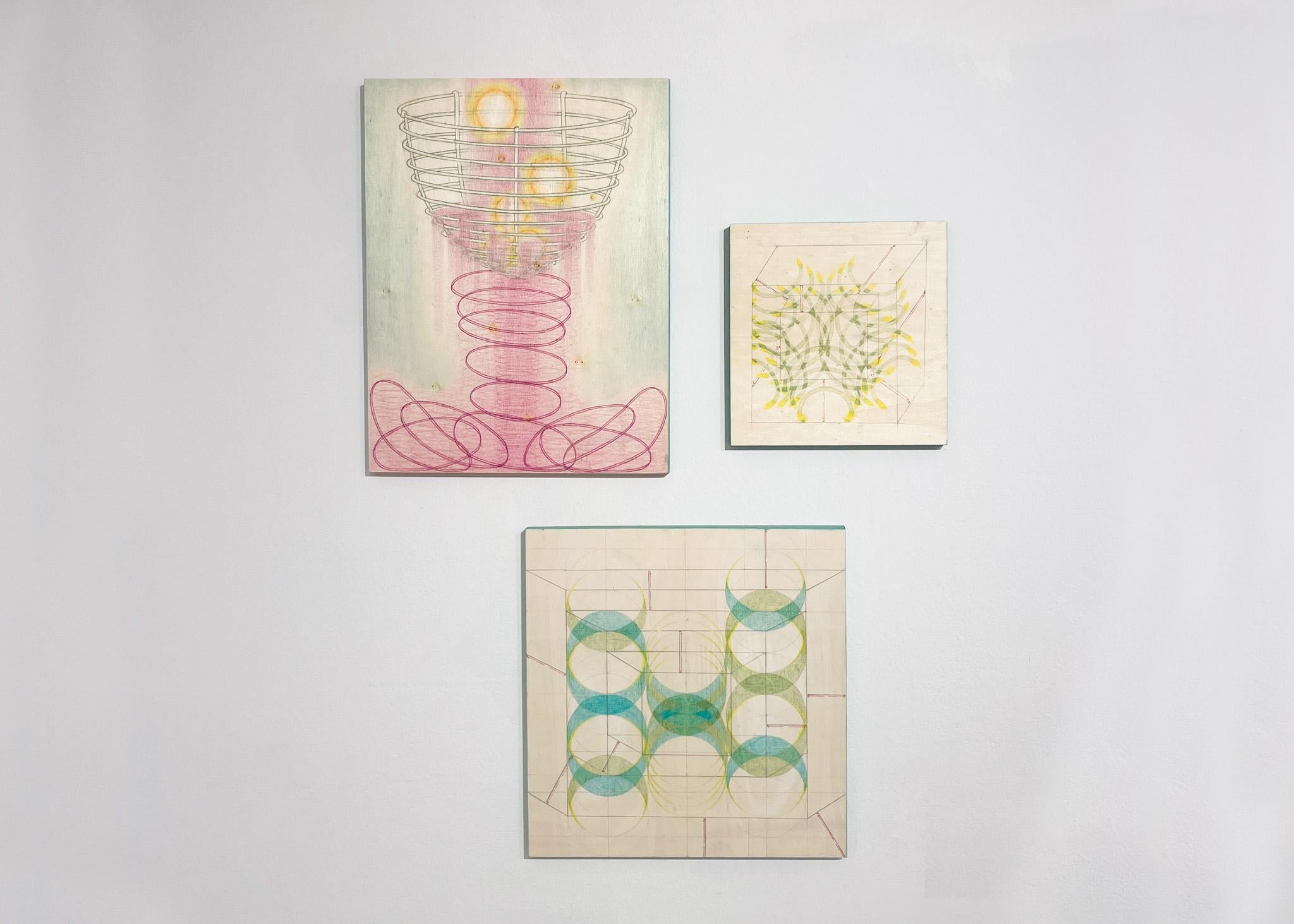 Senza titolo - Abstract Drawing Beige di Moyan Sun