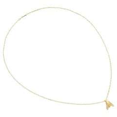 Moyen & Golden Fly con collana Demi Pavé
