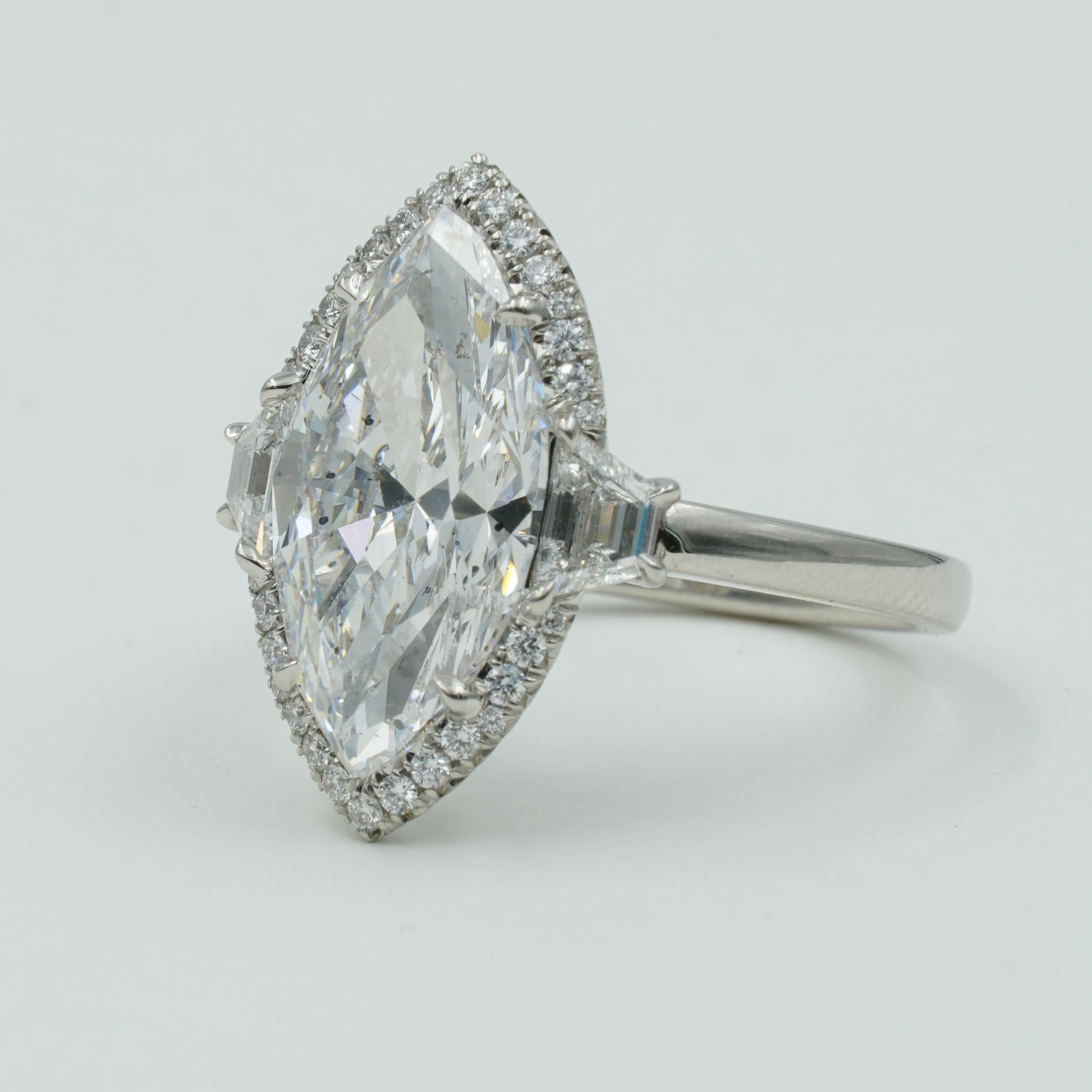 5 carat marquise diamond ring