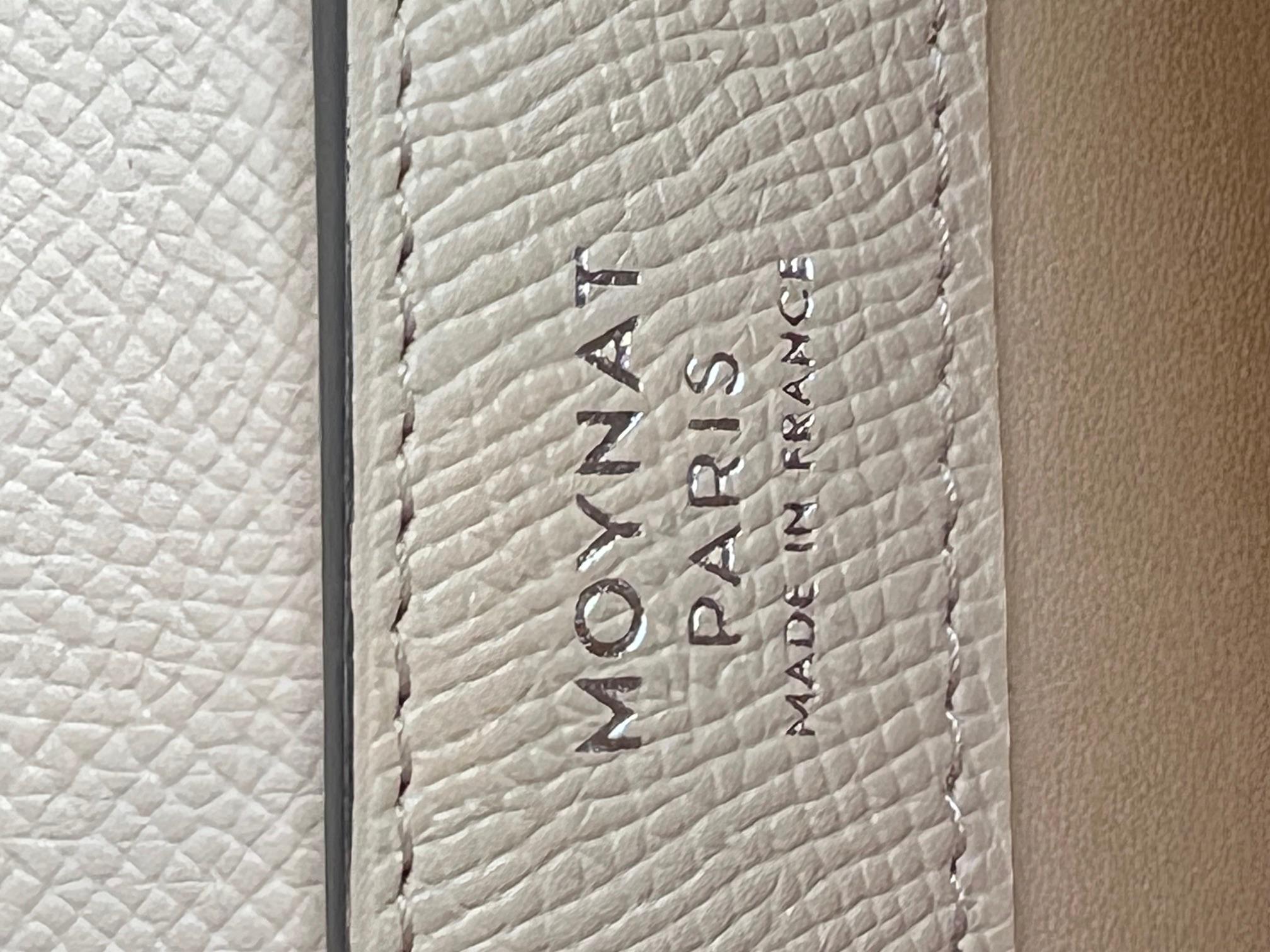 Moynat Carat Calfskin Rejane PM Hand Bag For Sale 1