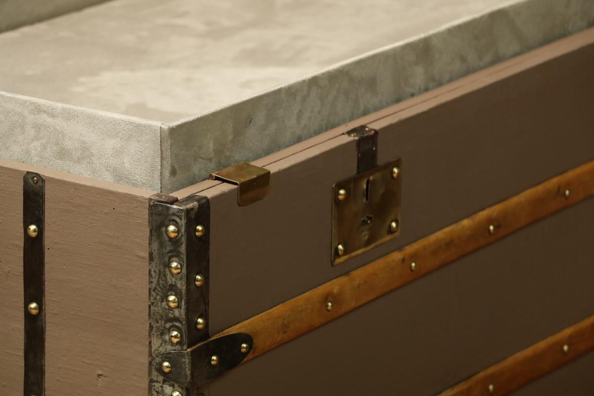 Early 20th Century Moynat Dresser Trunk