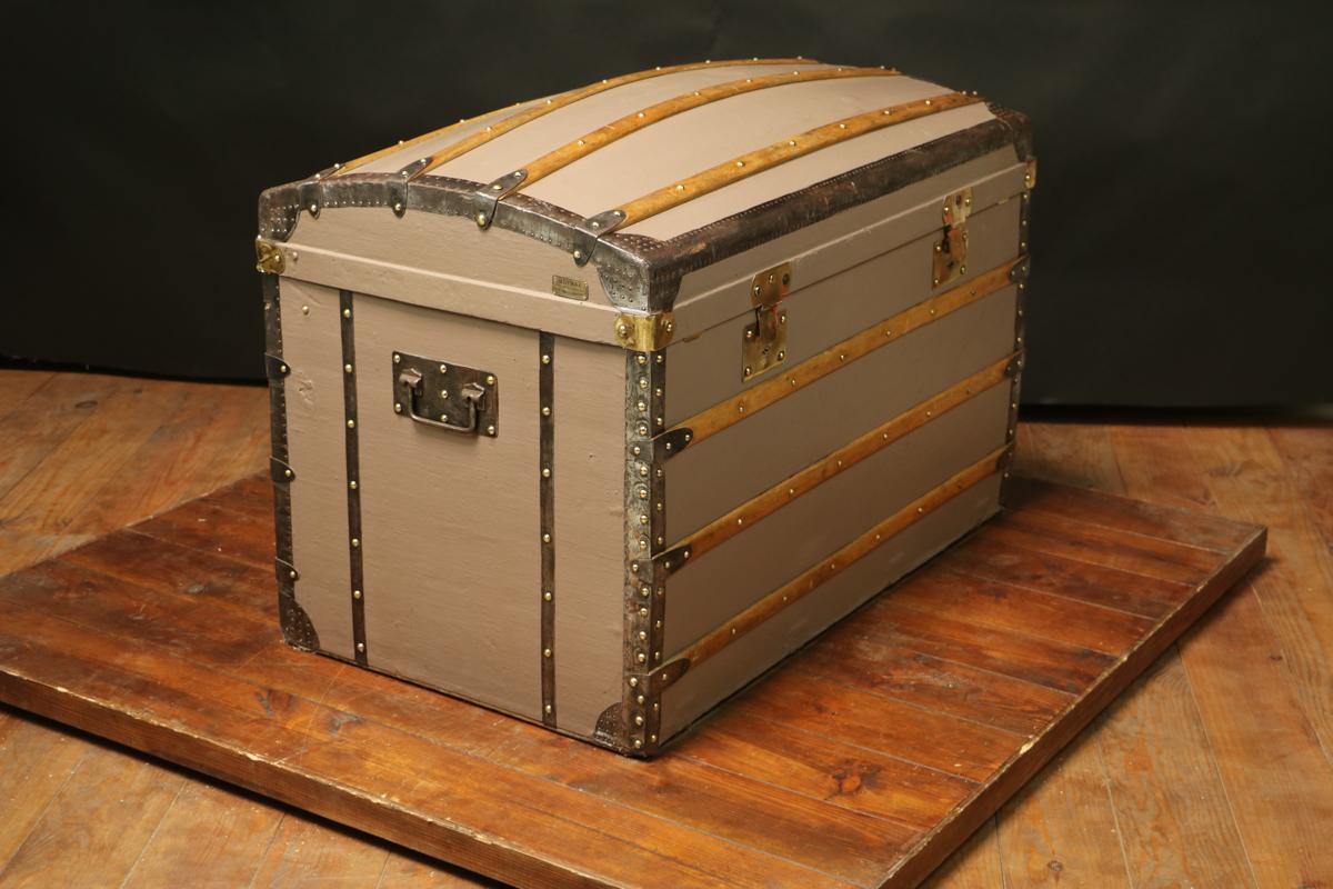 Metal Moynat Dresser Trunk