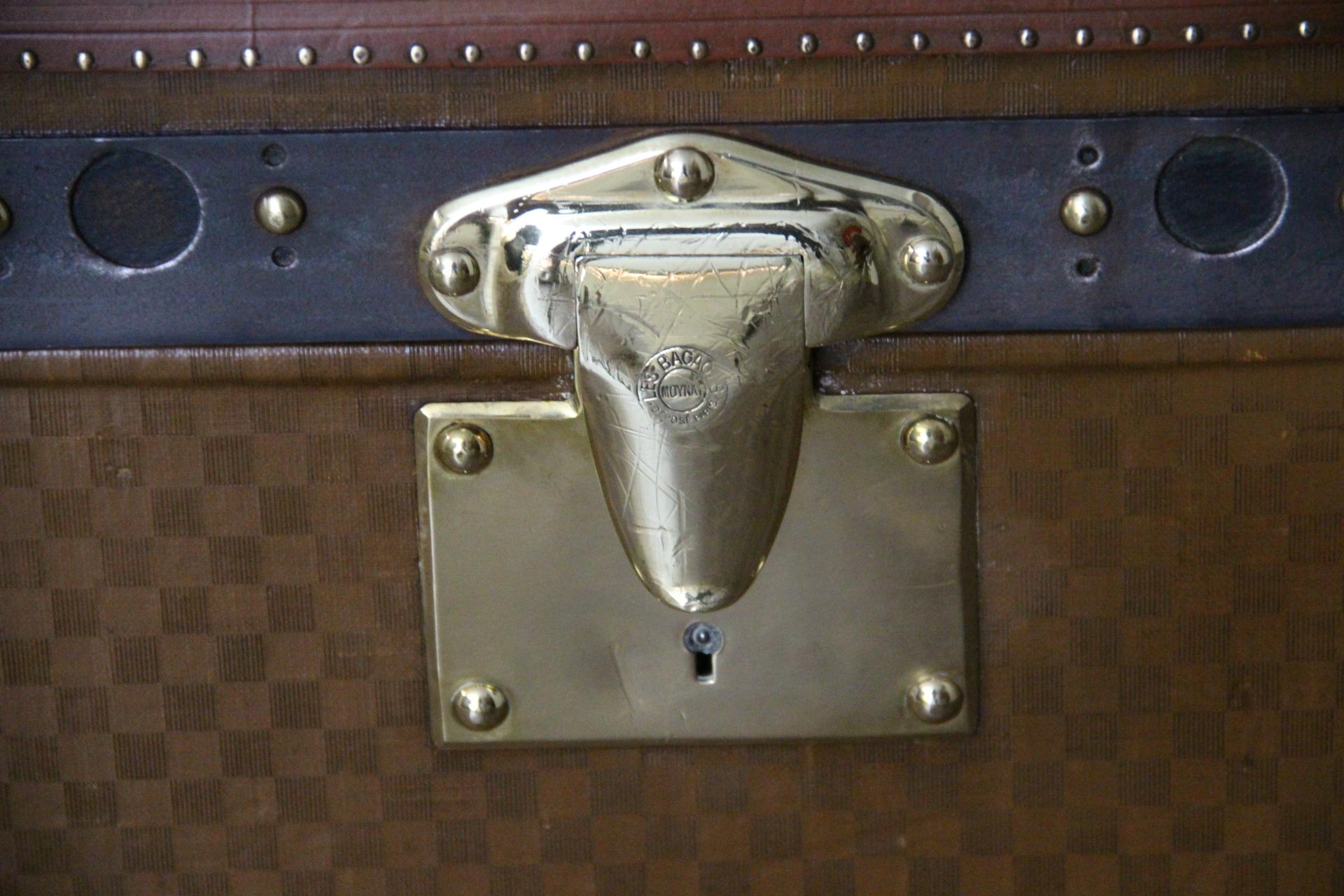 Baule Moynat, Baule a vapore Moynat 70 cm, Baule Moynat Pic Nic, Valigie Moynat In condizioni buone in vendita a Saint-Ouen, FR
