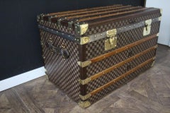 Moynat Trunk, Moynat Steamer Trunk, 100 cm Moynat Courrier Trunk, Moynat Luggage