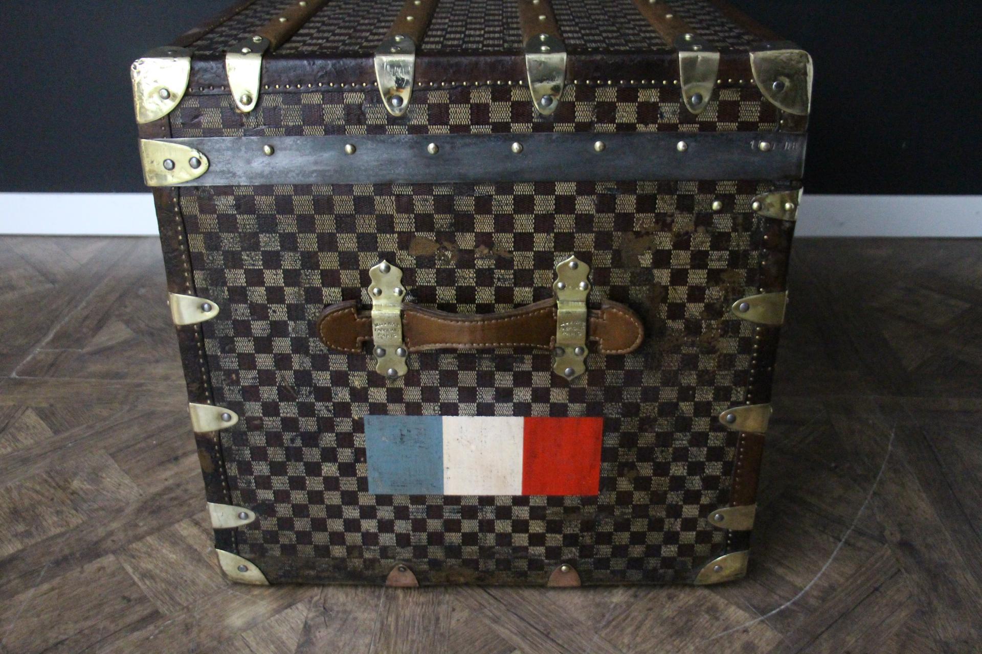 Moynat Trunk, Moynat Steamer Trunk, Moynat Courrier Trunk, Moynat Luggage 4