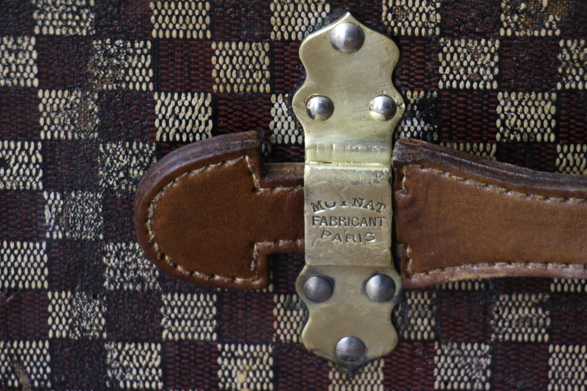 Moynat Trunk, Moynat Steamer Trunk, Moynat Courrier Trunk, Moynat Luggage 5