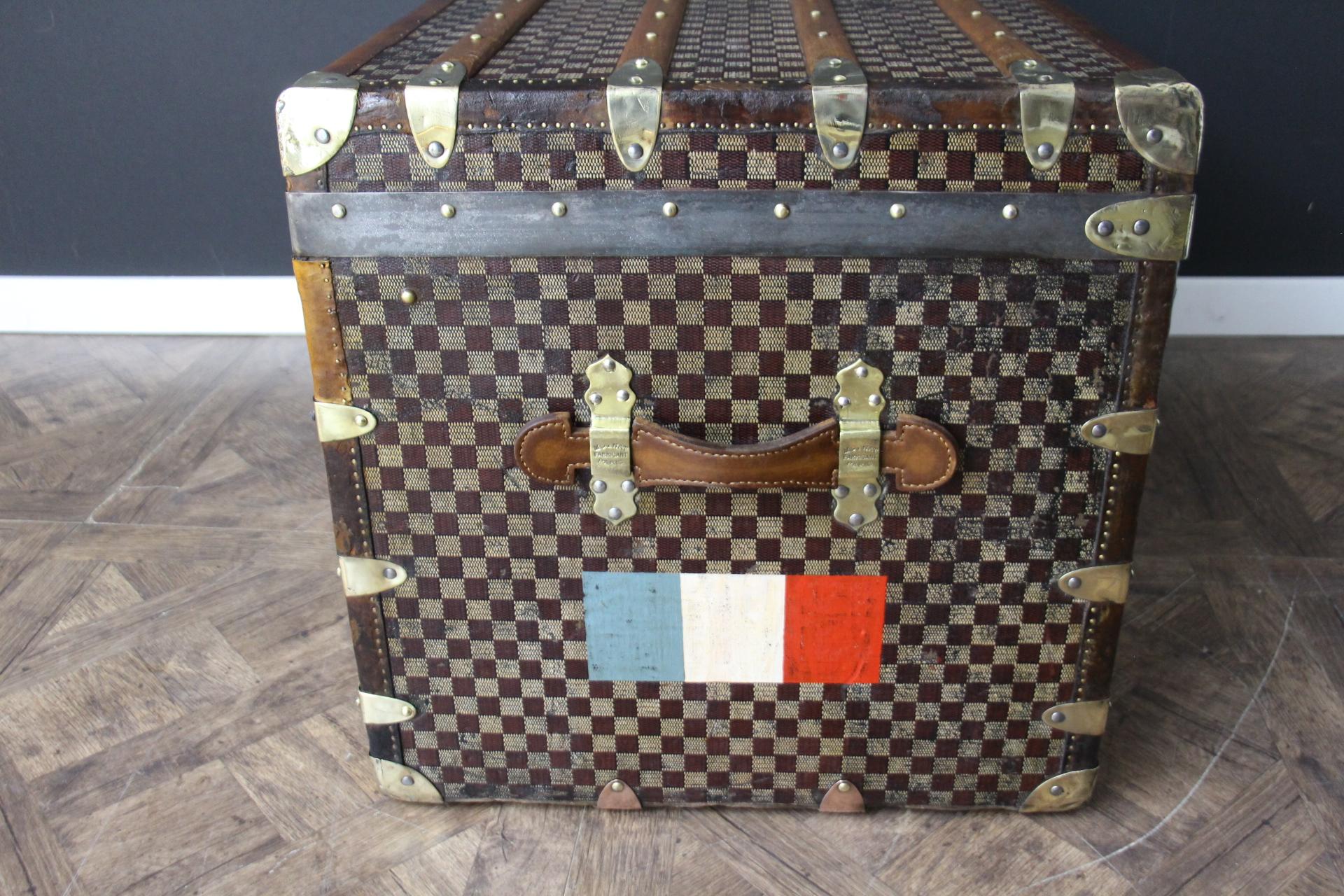 Moynat Trunk, Moynat Steamer Trunk, Moynat Courrier Trunk, Moynat Luggage 7