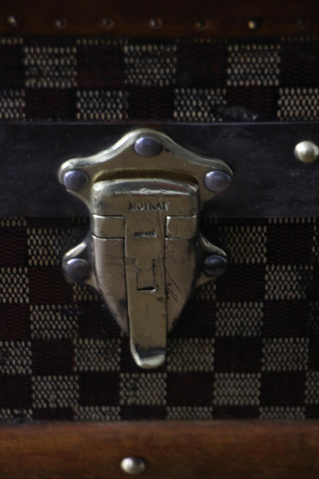 Moynat Trunk, Moynat Steamer Trunk, Moynat Courrier Trunk, Moynat Luggage 2