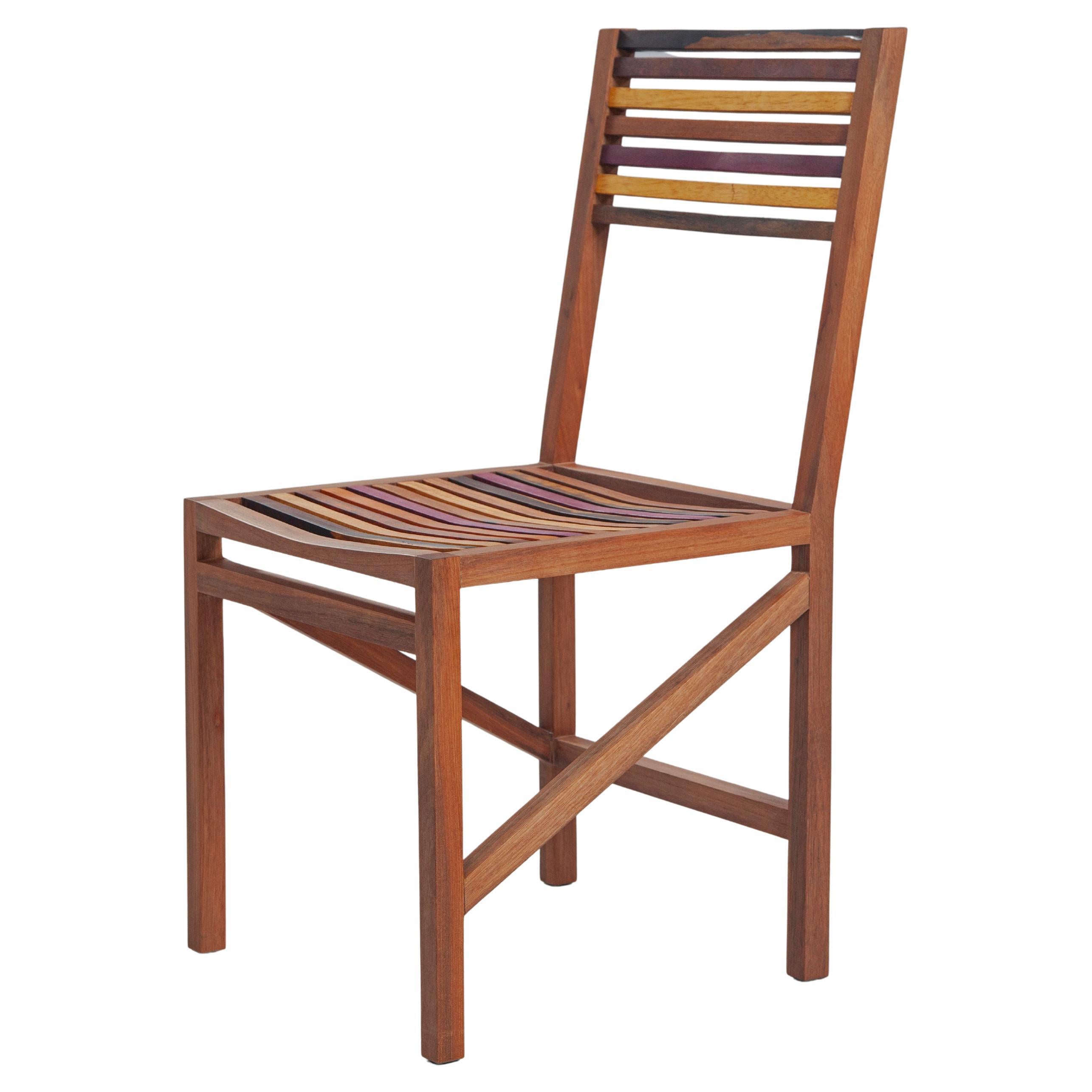 Chaise Moza en différents Woods brésiliens
