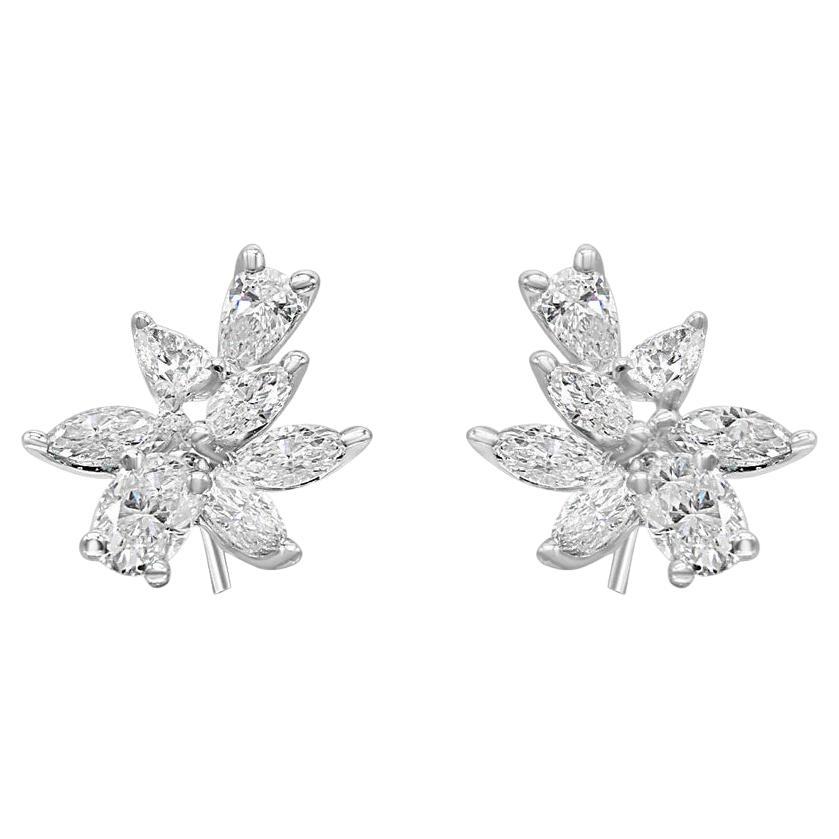 Mozafarian Diamond Earrings
