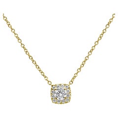Colgante de Diamantes Mozafari en Oro de 18k