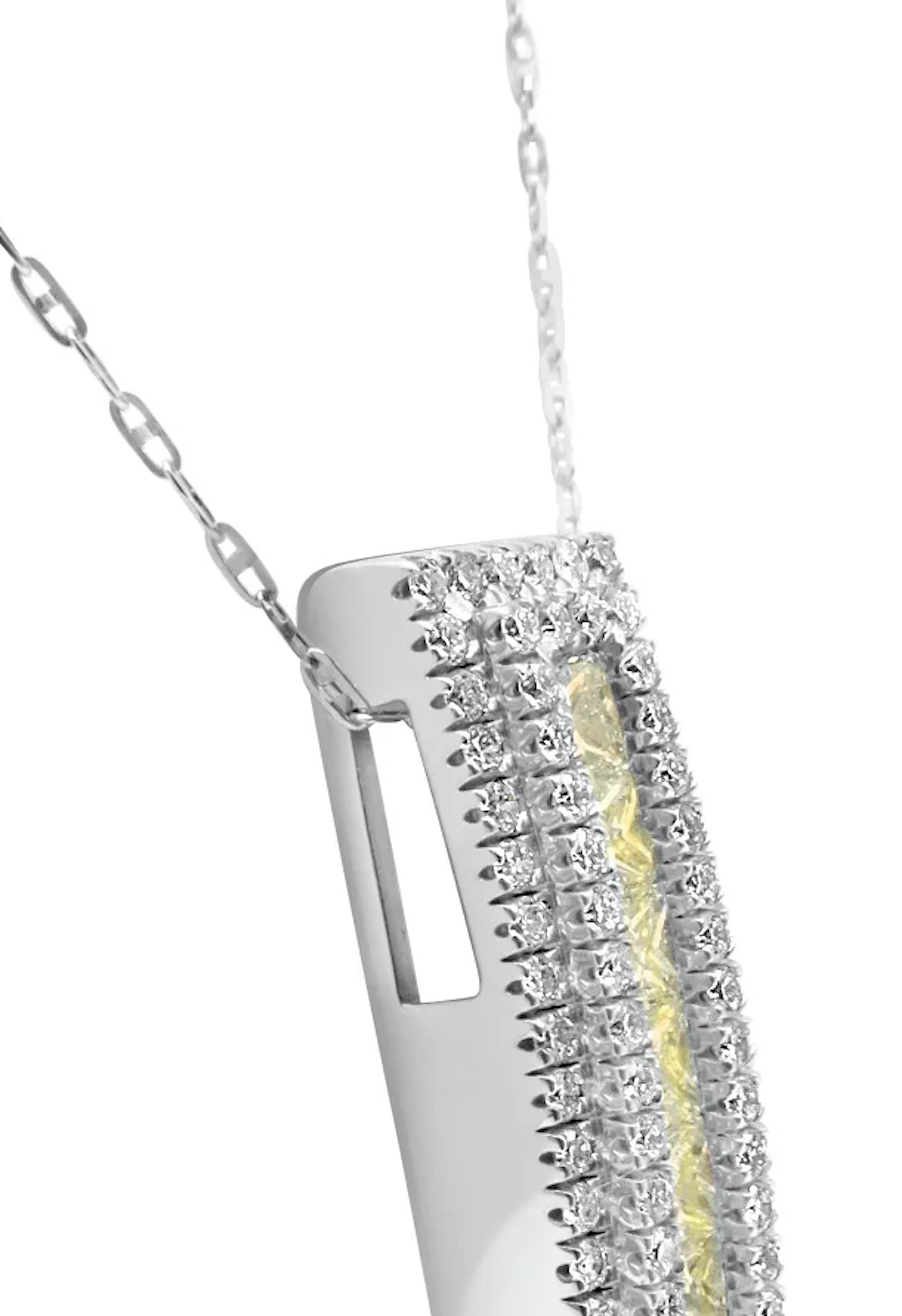 Taglio brillante Mozafarian Diamond Necklace in vendita