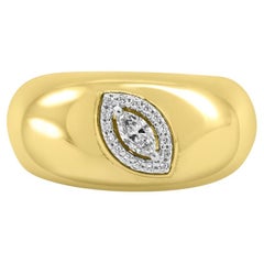 Mozafarian Diamond Ring in 18k Gold