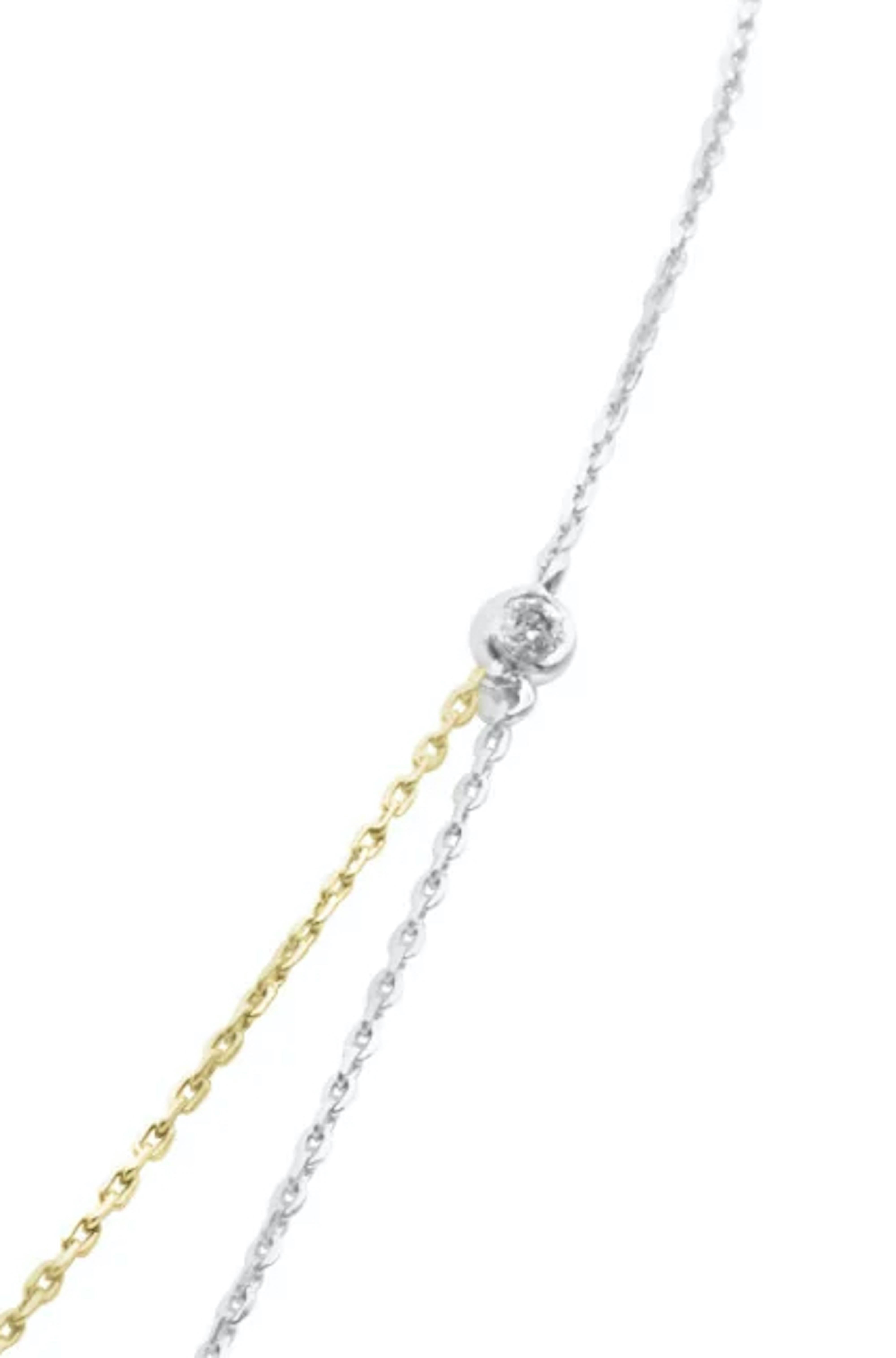 Collier à double pendentif de diamants du Mozafarian Neuf - En vente à London, GB