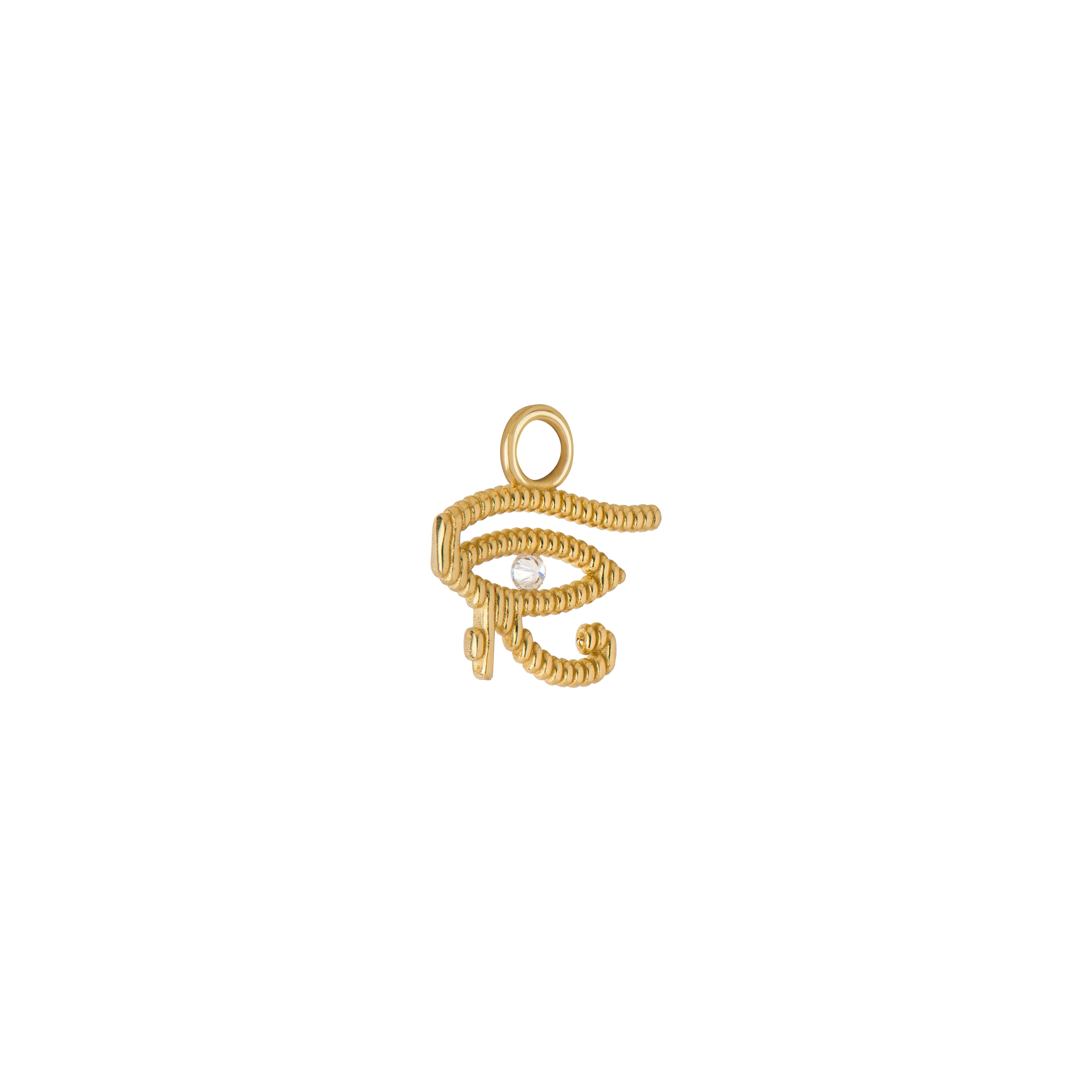 Frutto della collaborazione tra Mozafarian e Katarina Tarazi, l'Amuleto dell'Occhio simboleggia la divinità dell'Antico Egitto, rappresentata dall'Occhio di Ra.

Questo pezzo presenta un diamante bianco da 0,035 carati, incastonato in oro giallo 18