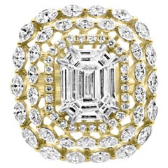 Anillo Mozafari de Oro de 18k Hecho a Mano con Diamantes