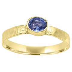 Mozafarian Handmade Blue Sapphire Ring