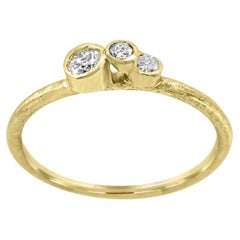 Mozafarian Handmade Diamond Ring in 18K Gold