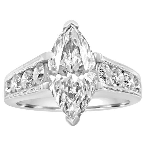 Mozafarian Marquise Diamond Ring
