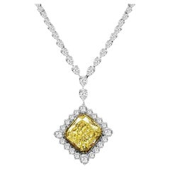 Collana di diamanti gialli Mozafarian Royal Diamond