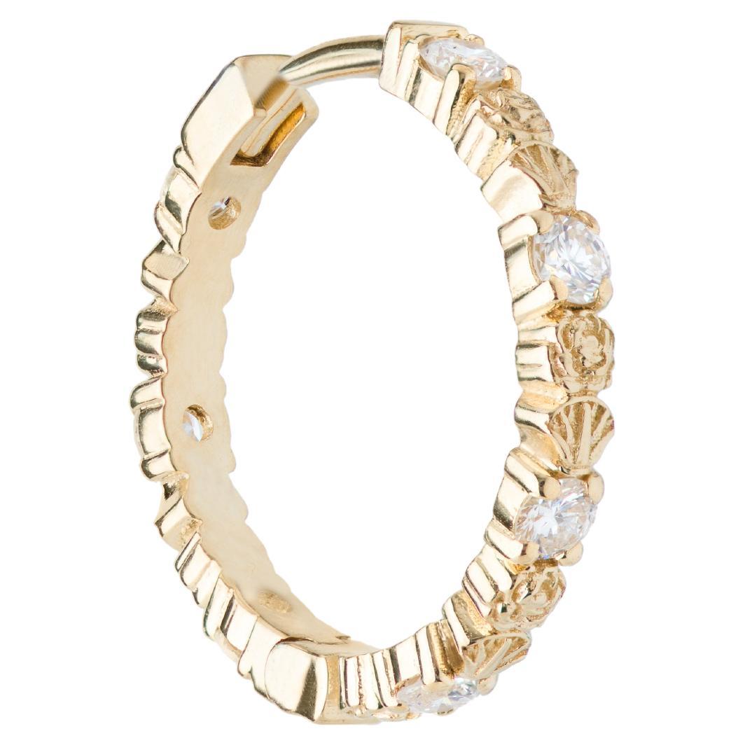 Cerchietto con diamante rosa e loto di Mozafarian