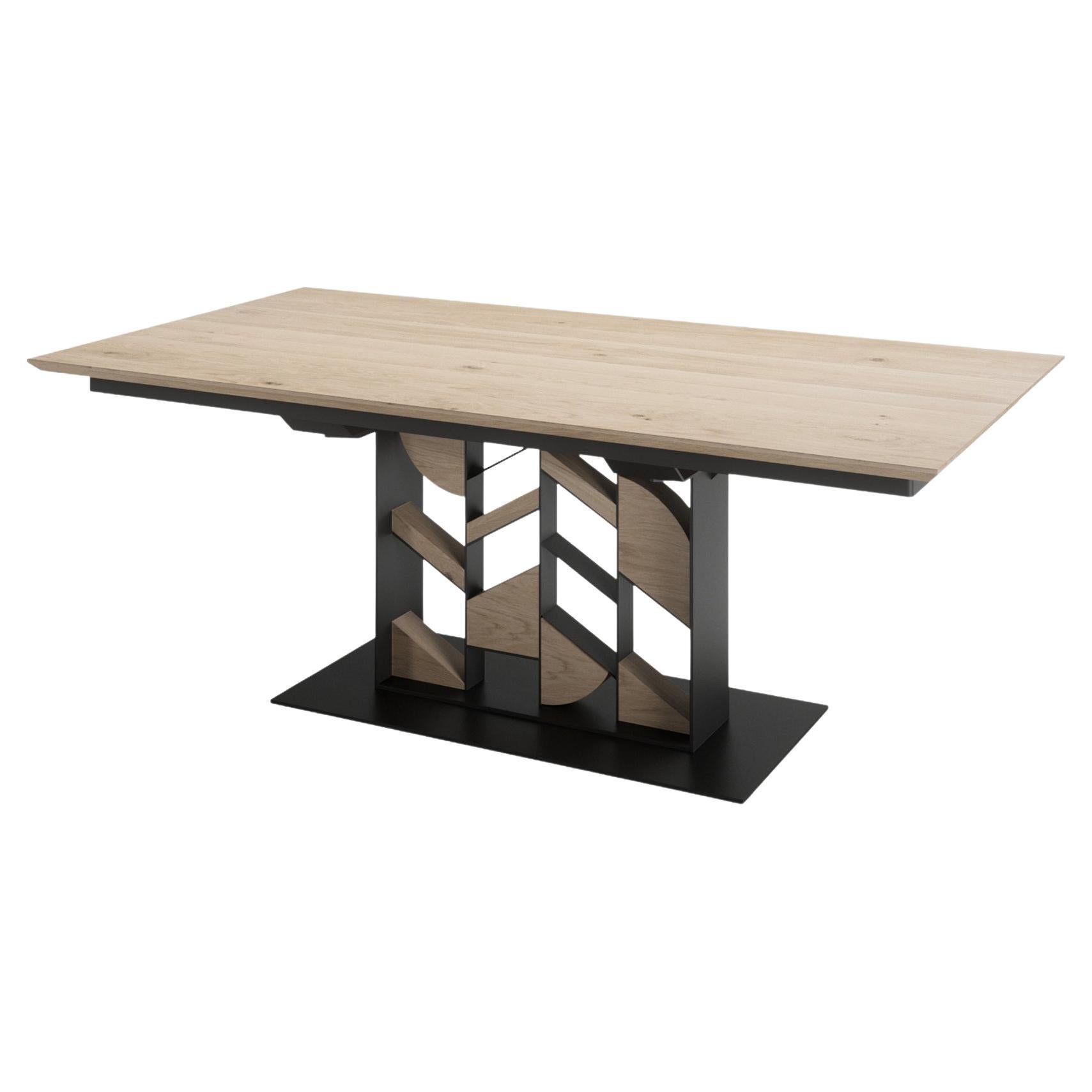 Mozaik Chair Table Oak Veneer For Sale at 1stDibs