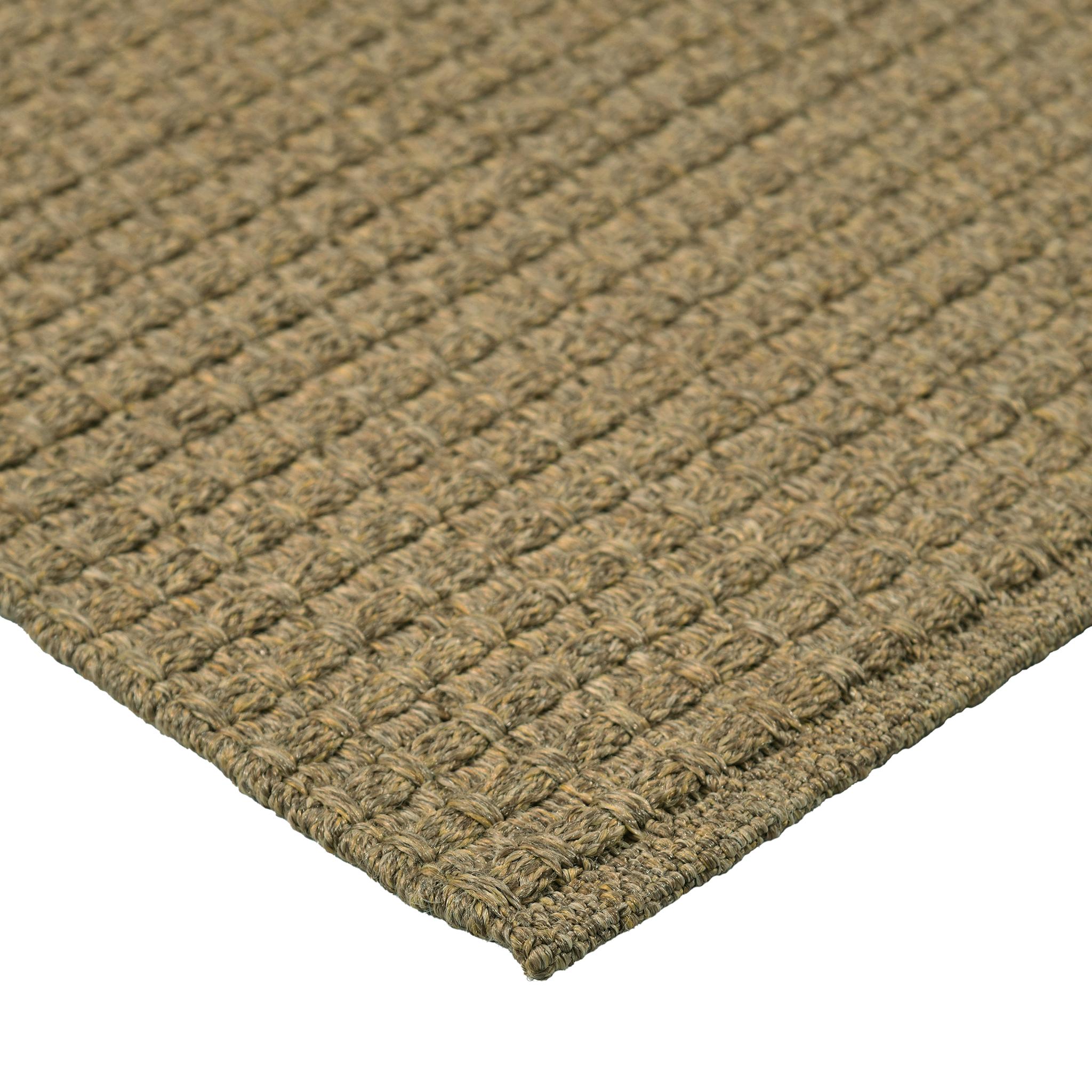 Poliestere Mozambico 8x10ft oro chiaro sisalene 100% PP mini plaid  tappeto di lusso tessuto a mano in vendita
