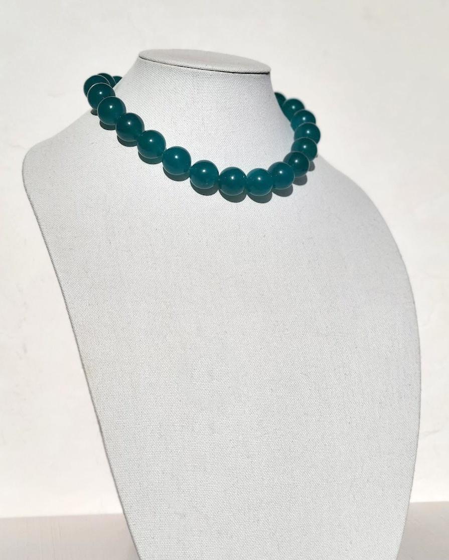 Collana di amazzonite del Mozambico in vendita 4