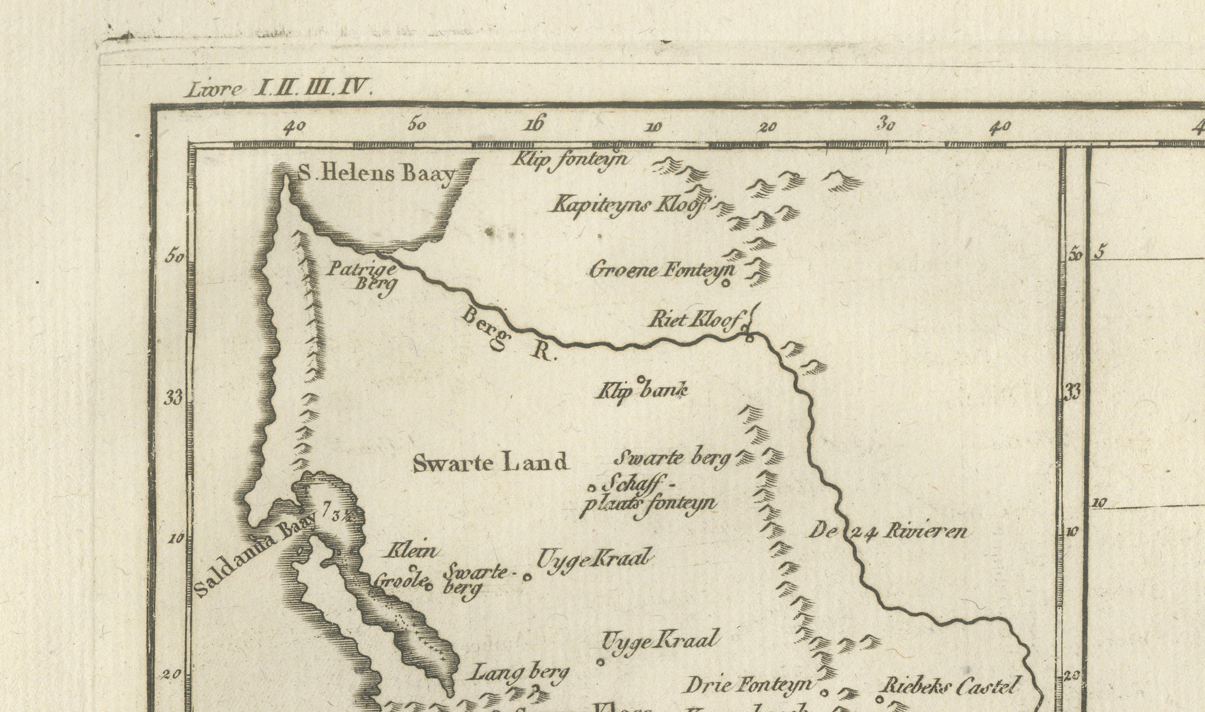 Mozambique Channel & Madagascar – Antique African Sea Chart, Bonne c1780