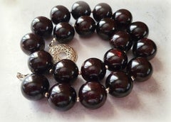 Mozambique Garnet Almandine Necklace