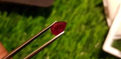 Mozambique Ruby 0.95Cts Cut Stone Unheated 100% Natural Certified
