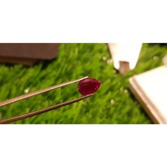 Mozambique Ruby 1.55 cts Purplish Red Natural Ruby Cut Stone Loose