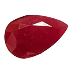 Mozambique Ruby 4.55 ct Purplish Red 100% Natural IGI Certified Ruby Cut Stone