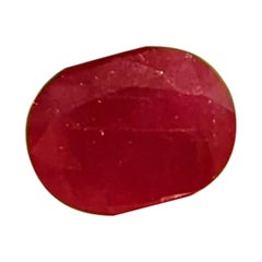 Mozambique Ruby 7.00 cts Blood Red Unheated 100% Natural Cut Stone