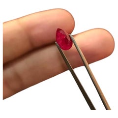 Mozambique Ruby Cut Stone 0.93cts 100% Natural IGI Certified