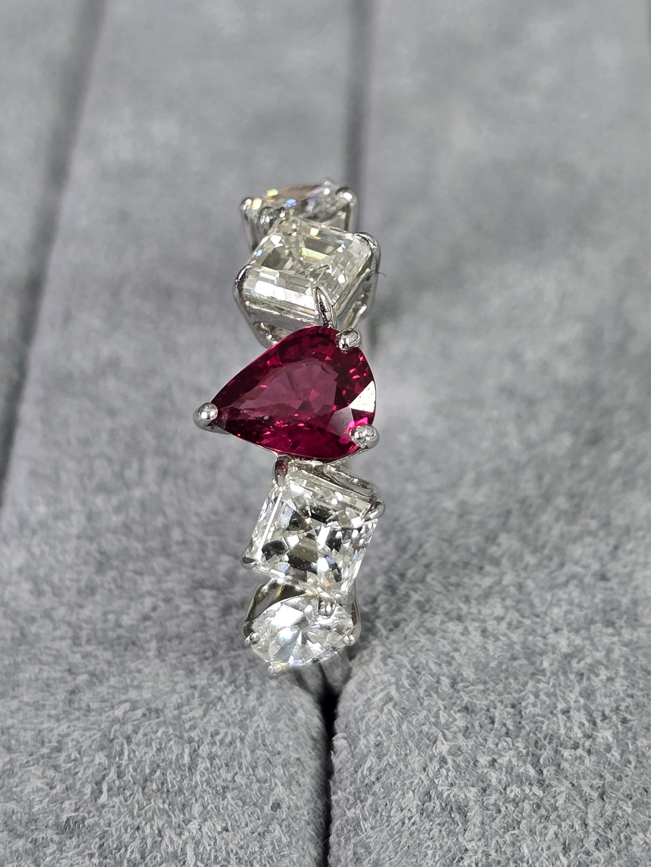 Mozambique Ruby Ring For Sale 5