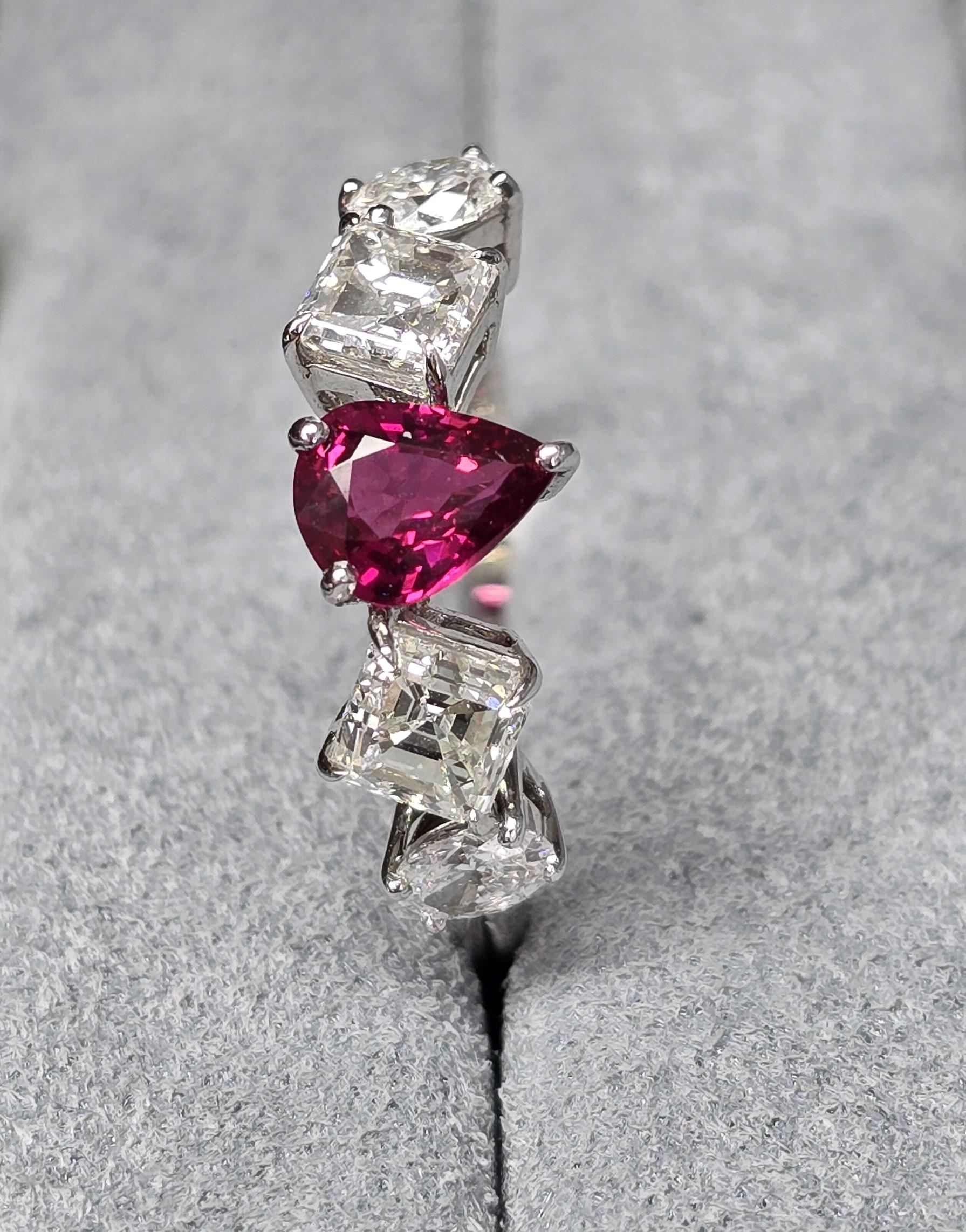 Mozambique Ruby Ring For Sale 7
