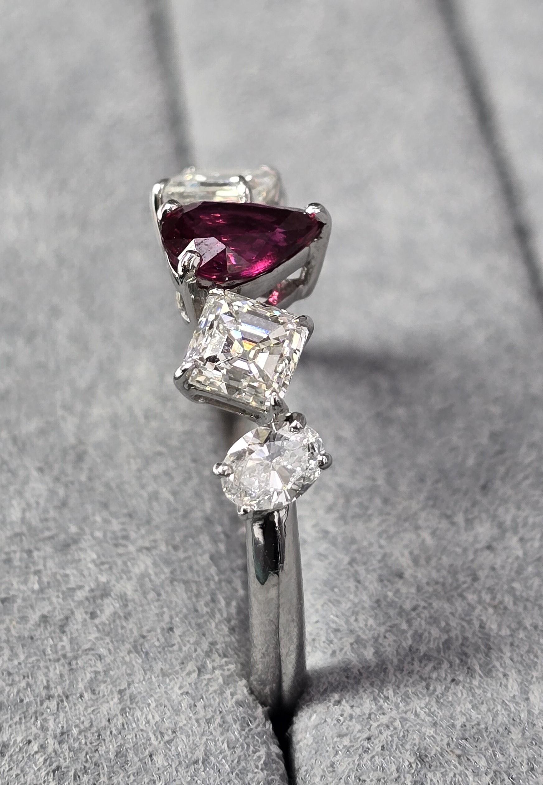 Mozambique Ruby Ring For Sale 8