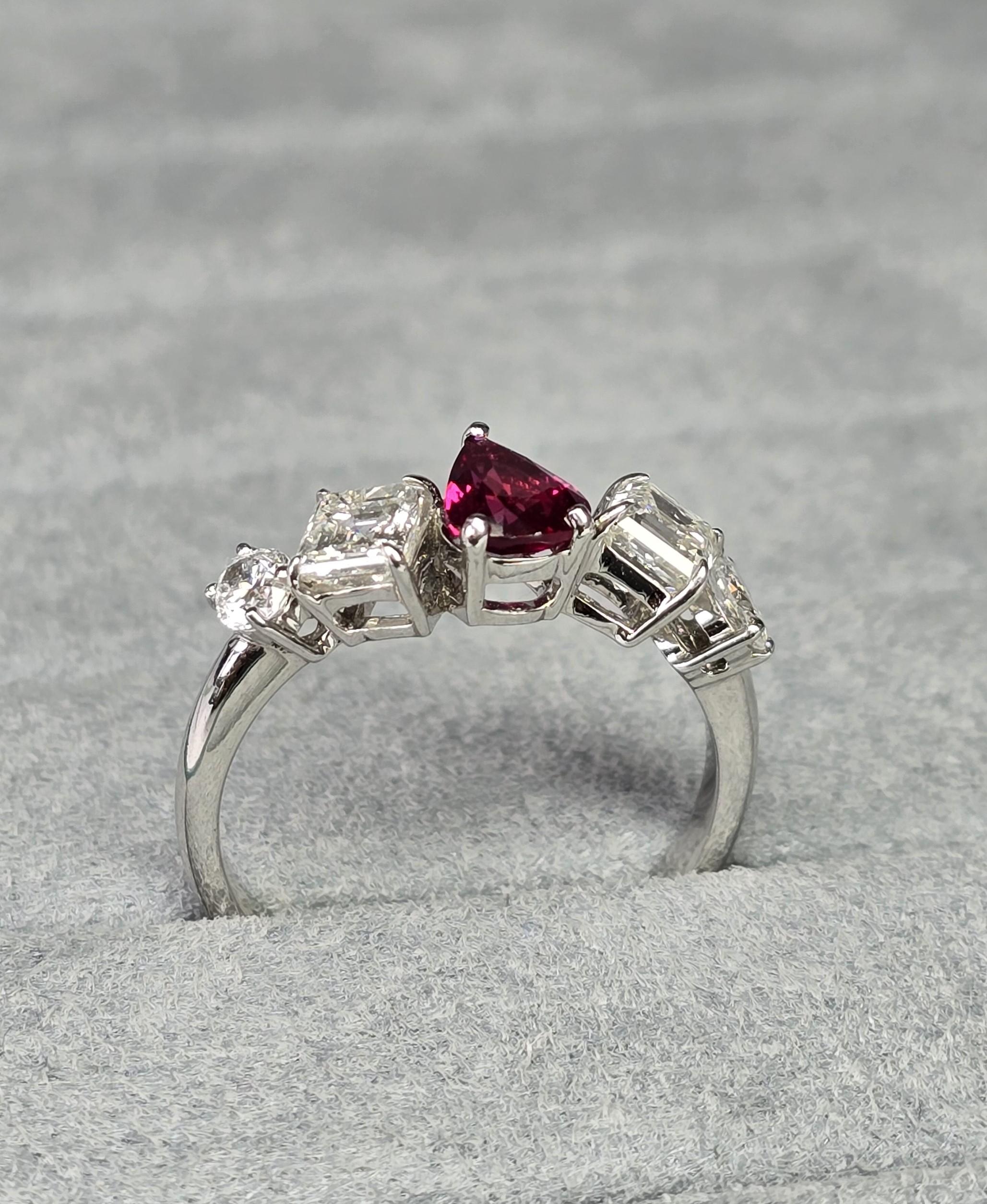 Mozambique Ruby Ring For Sale 3