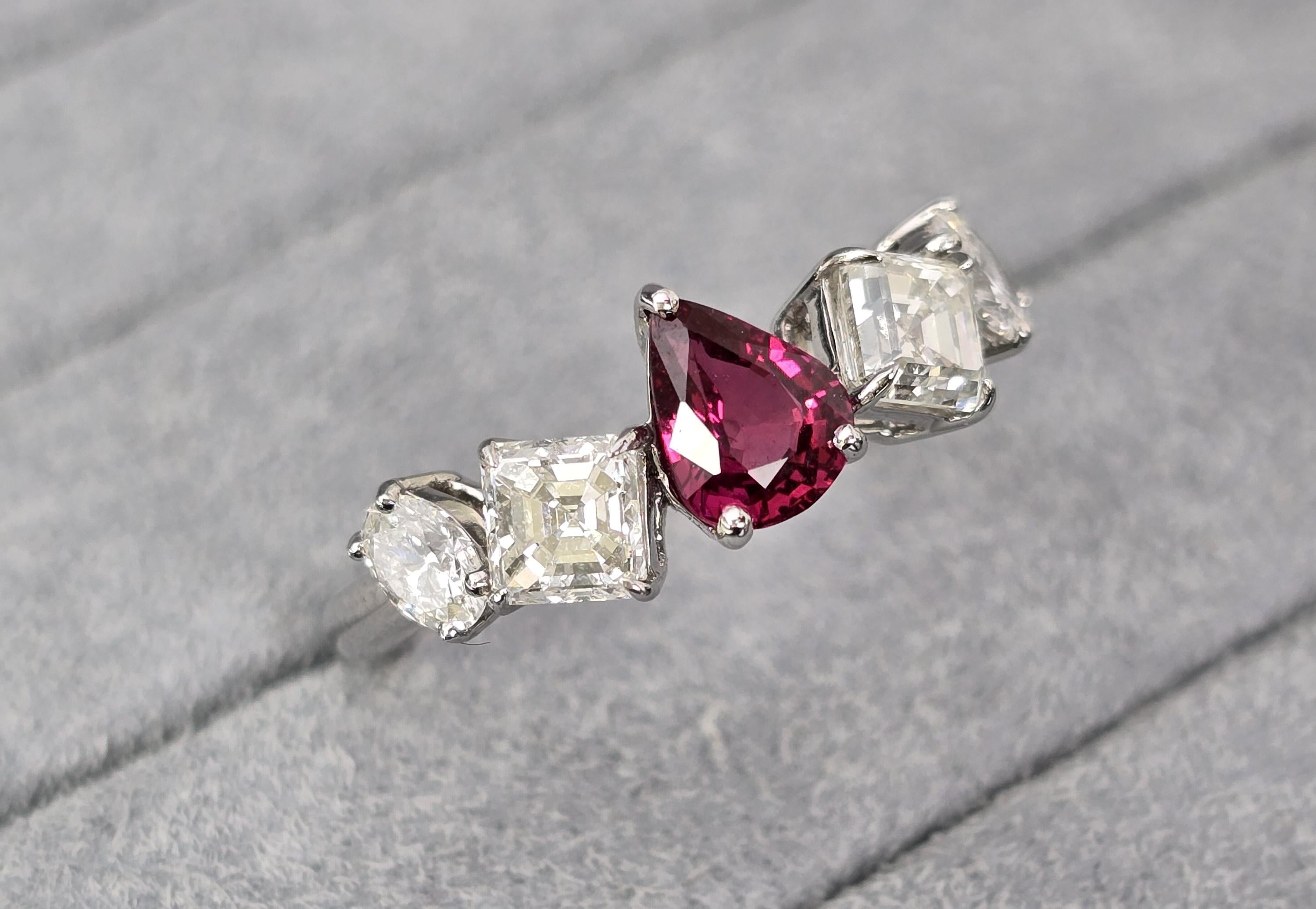 Mozambique Ruby Ring For Sale 4