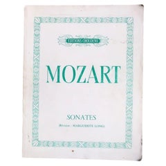 Mozart 20 Sonates pour Piano, Complete, Éditions Choudens Paris, 1983 2C162