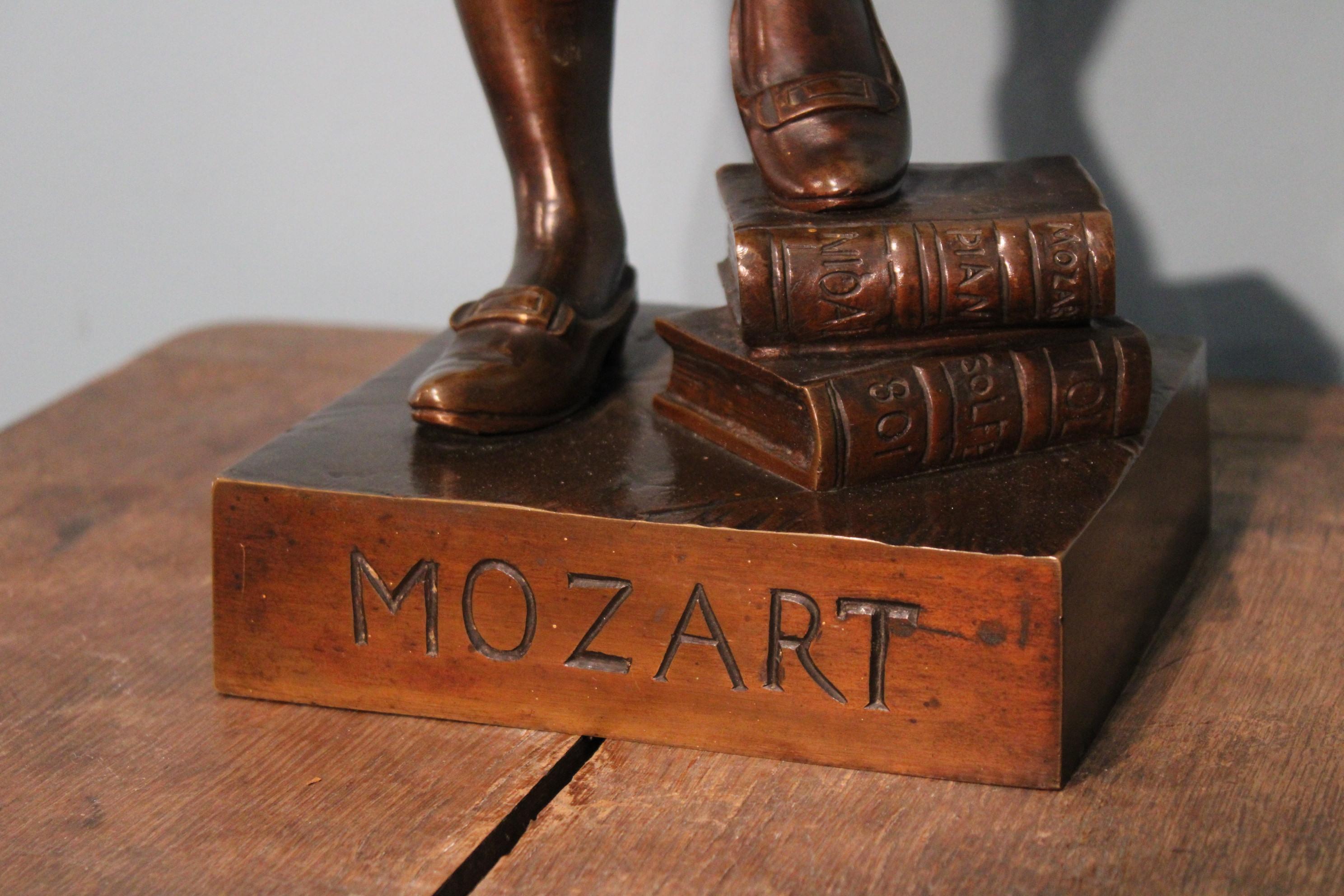 Mozart Bronze, Marcel Debut In Good Condition In Paris, FR