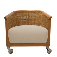 "Mozart" by Flexform Armchairs Pair, Italy, 1980